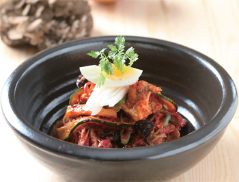 잎새버섯비빔냉면
