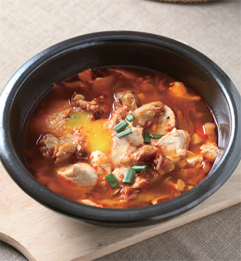 잎새버섯순두부찌개