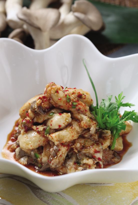 느타리양념찜