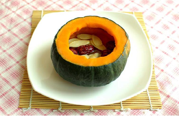 단호박인삼꿀찜