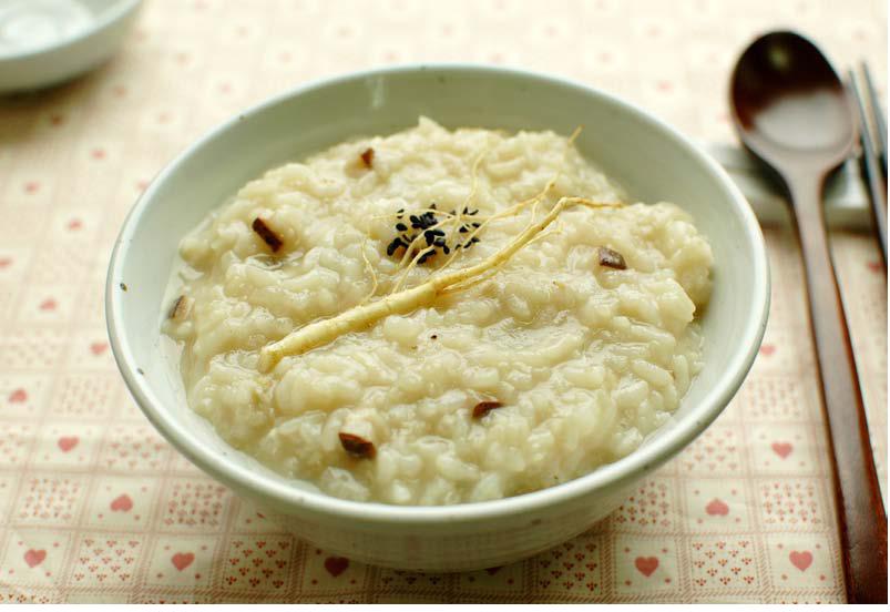 인삼전복죽