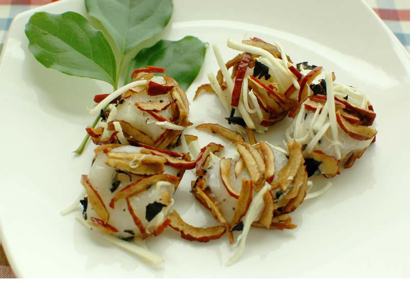 인삼단자