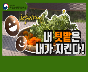 [썸네일 이미지] 내 텃밭은 내가 지킨다!