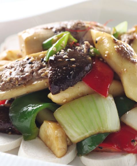 간장버섯떡볶이
