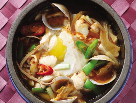 버섯순두부찌개