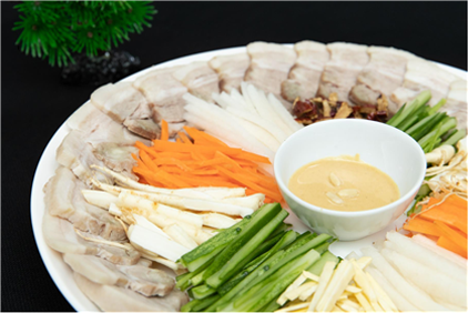 삼겹살수삼냉채