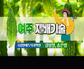 [썸네일 이미지] 여주 재배기술