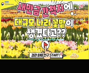 [썸네일 이미지] 경관 화훼 연구 START !