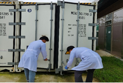 컨테이너 도어 달기