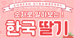 [썸네일 이미지] 숫자로 알아보는 ! 한국 딸기
