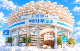 24시 균일한 생산! 느티만가닥버섯 ‘백마루24’ 
