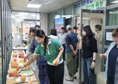 복숭아 ‘홍슬’ 현장평가회